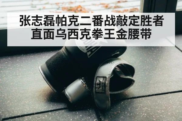 张志磊帕克二番战敲定胜者直面乌西克拳王金腰带