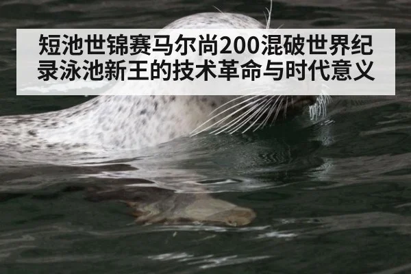 短池世锦赛马尔尚200混破世界纪录泳池新王的技术革命与时代意义